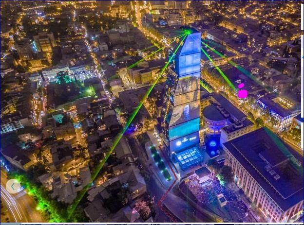 Evrika Apartments On Rustaveli Avenue Tbilisi ภายนอก รูปภาพ