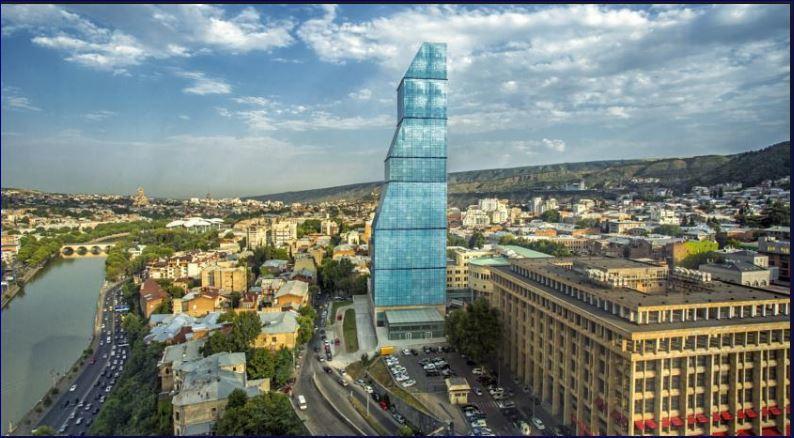 Evrika Apartments On Rustaveli Avenue Tbilisi ภายนอก รูปภาพ